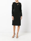 cut-out midi dress