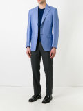 hounstooth pattern blazer 
