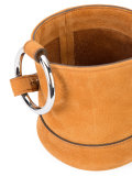 open-top circular tote