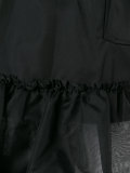 double-breasted loose-fit coat