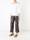 paisley print trousers