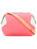 bicolour crossbody bag