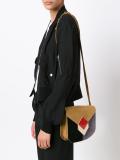 colour block crossbody bag