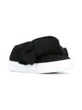 oversized bow slip-on sneakers