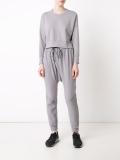 cropped sweatshirt