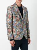 floral pattern blazer