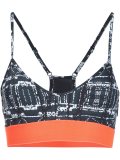 'Jungle Shibori Andie'运动胸衣