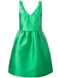 flared sleeveless dress