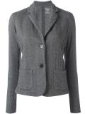 herringbone pattern blazer