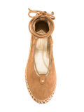 ankle wrap-tie espadrilles