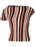 striped knitted top