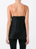plunging V-neck top