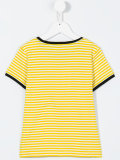 printed stripe T-shirt
