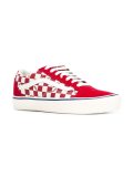 checked sneakers