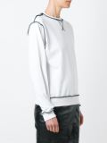 后logo套头衫
