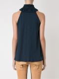 high neck top