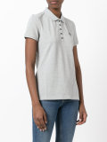 embroidered logo polo shirt 