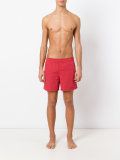 logo embroidered swim shorts