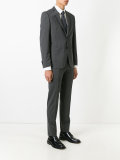 pinstriped suit  