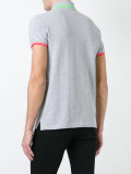 neon detail polo shirt
