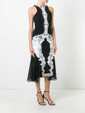 lace trim dress