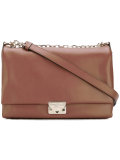 logo buckle shoulder bag 