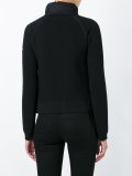 padded front knit jacket