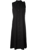 sleeveless shirt dress