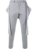 side detail tapered trousers