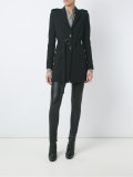 buttoned blazer