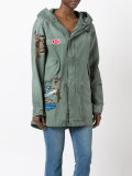 printed parka