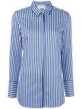 striped slim-fit shirt
