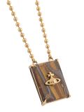 'Caetano double pendant'颈链