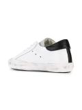 contrast ankle panel sneakers