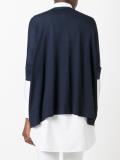 loose fit V-neck jumper