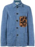 patch pocket denim jacket