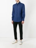 buttoned down collar shirt