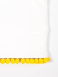 pom pom trim T-shirt 