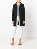 classic notch collar coat