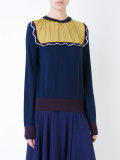 contrast sweatshirt 