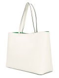 perforated logo tote