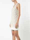 embroidered pearls dress 