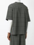 striped oversized T-shirt