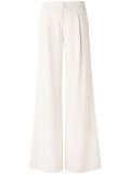 pleat detail palazzo trousers