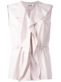 drawstring waist blouse