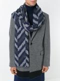 chevron print scarf