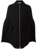 zipped poncho
