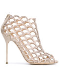 crystal embellished sandals