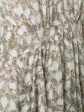printed V-neck dress