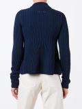 ribbed zipped jumper